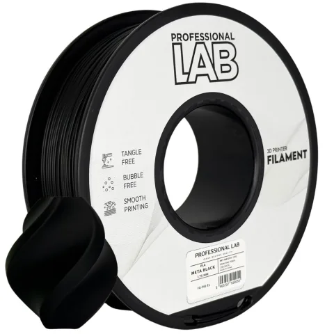 Professional Lab 1kg PLA Meta - Black