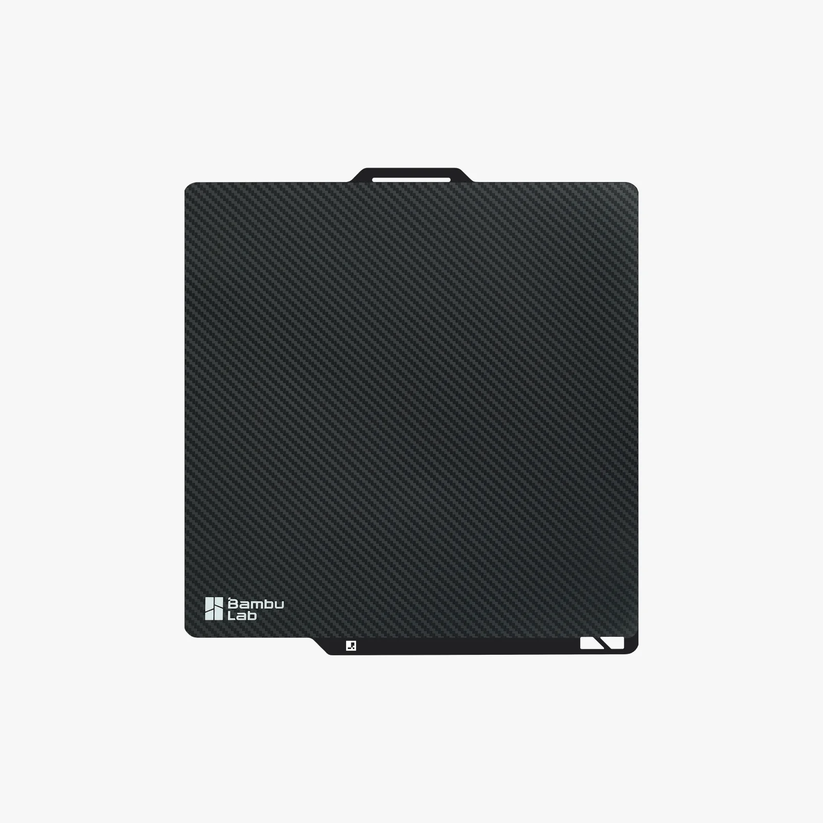 Bambu 3D Effect Plate carbon fiber pro A1
